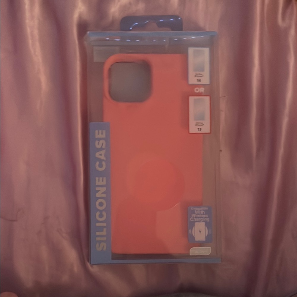 Silicone Case for iPhone - Orange